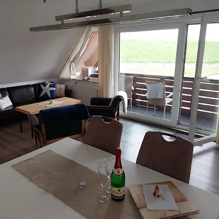 Oberdeck Mit Garten, Grill U Balkon Butjadingen