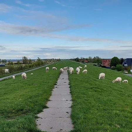 Oberdeck In Fedderwardersiel Mit Garten U Grill * Butjadingen